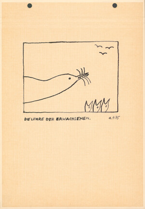 DIE LEHRE DER ERWACHSENEN
