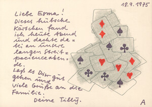 o. T. (Liebe Esma! …)