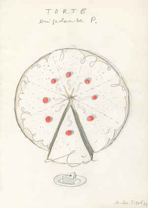 Torte eingedenk P. (oder: Du und all die Anderen)