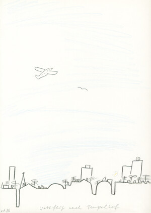 Wettflug nach Tempelhof