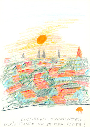 misslingen sonnenuntergänge von bremen immer? (20.8.88)