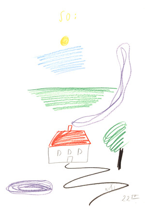 ((conditio humana colorato)) (22:50 Uhr, 13.6.89)