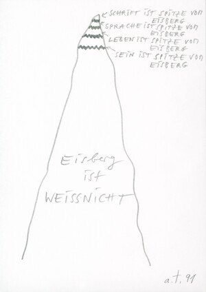 Eisberg ist WEISSNICHT