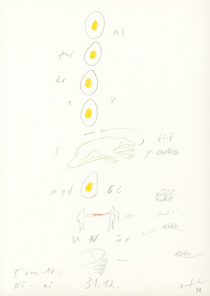 ((die eier in den zahlen)) (31.12.91)
