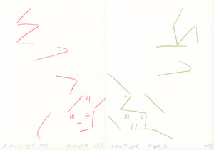 Andrea Tippel 1993 (Buchstabenporträt)