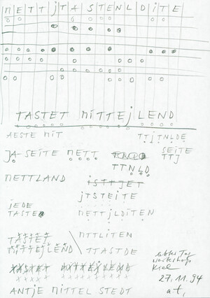 letzter tag workshop kiel (27.11.94)