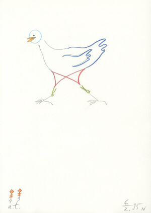 ((4 doppeIformen am laufenden huhn)) (6.2.95)