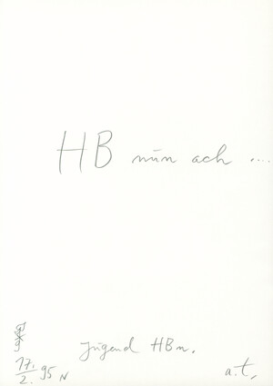 HB nun ach.....jugend HBn (17.2.95)